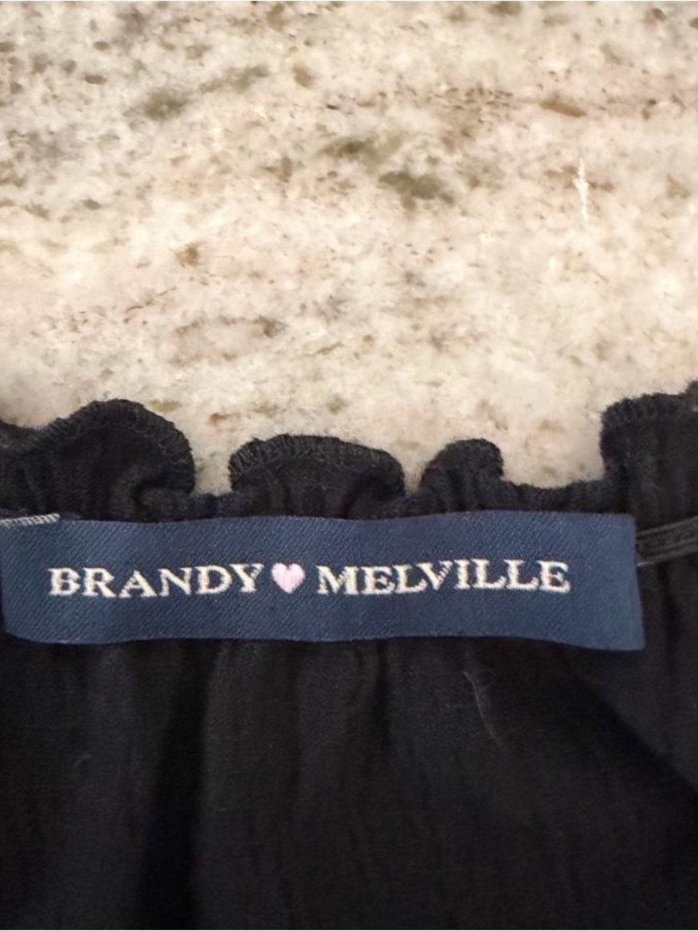 Brandy Melville Ruffle Tank - Picture 3 of 3